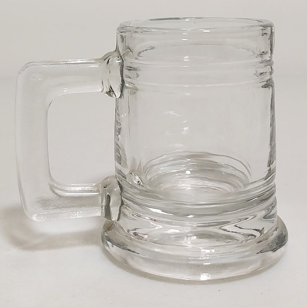 Vintage Clear Pitcher Style SHOT GLASS #S044 - Picture 1 of 5